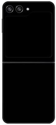 Vcare GadGets Samsung Galaxy Z Flip5 5G Mobile Skin(Black)
