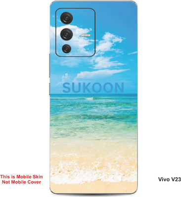 VYBE The Smart Choice Vivo V23 Naturel Mobile Skin(Denim Blue 3)