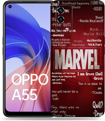 SkinoMania Oppo-A55 Mobile Skin(Multicolor)