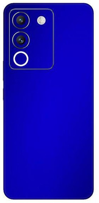 Vcare GadGets Vivo Y200 5G Mobile Skin(Metallic Blue Shining)