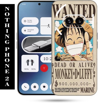 WeCre8 Skin's Nothing Phone 2a Mobile Skin(Luffy Wanted Abstract Skin)