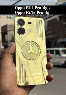 MOKPLZ Oppo F21 Pro 4g Back Panel Mobile Skin(Gold)