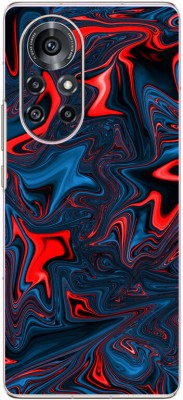 FCS Huawei nova 8 5G Printed Back skin Mobile Skin(Red Motion)