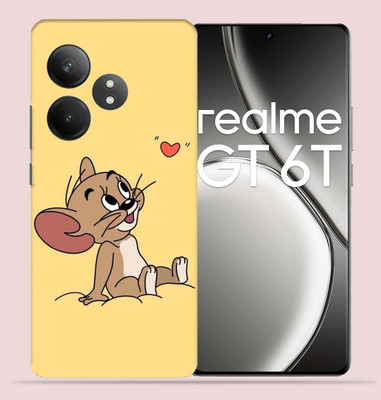 OggyBaba Realme GT 6T 5g Mobile Skin(Small Cat)