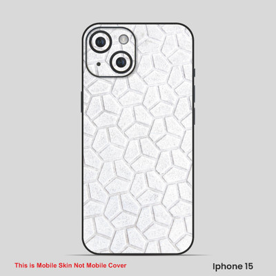VYBE The Smart Choice iPhone 15 Pattern Mobile Skin(Dawn White 10)