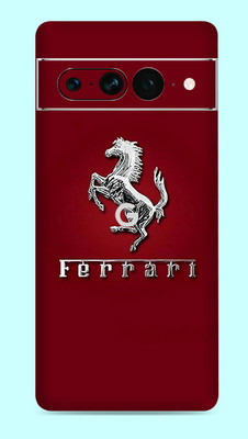 WeCre8 Skin's Google Pixel 7 Pro 5G Mobile Skin(Ferrari Logo Multicolor Mobile Skin)