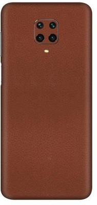 Vcare GadGets Redmi Note 9 Pro Max Mobile Skin(Leather Brown)