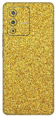 Vcare GadGets Glitter Gold vivo V23 Pro 5G Mobile Skin(Glitter Gold)