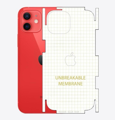 A3sprime Full Coverage Unbreakable Back and Side Skin Guard for Apple iPhone 12 Mini Mobile Skin(Transparent)