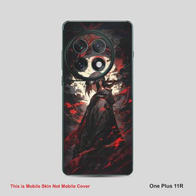 VYBE The Smart Choice One Plus 11R Naruto Mobile Skin Mobile Skin(Orangy Red B5)
