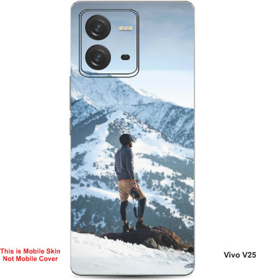 VYBE The Smart Choice Vivo V25 Naturel Mobile Skin(Gull Grey 4)