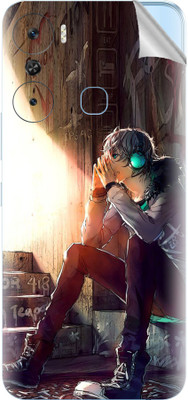 Snooky Infinix Hot 12 Pro Mobile Skin(Black)