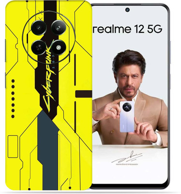 OggyBaba Realme 12 5g Mobile Skin(Cyberpunkh Yellow)