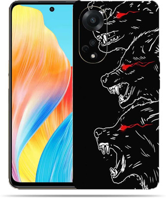 BugguSkin Oppo f23 5g Mobile Skin(Ultra Angry Wolf Skin With High Matte Finish.)