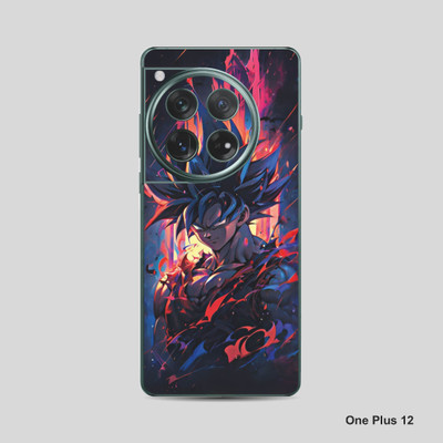 VYBE The Smart Choice One Plus 12 Goku Mobile Skin Mobile Skin(Dark Slate Blue 19)