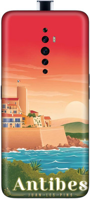 wrap craft OPPO RENO 2Z Premium Vinyl Mobile Skin(Multicolor)