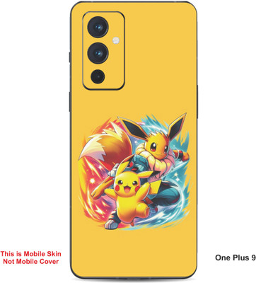 VYBE The Smart Choice One Plus 9 Pokemon Embossed Mobile Skin(Sandstorm 19)