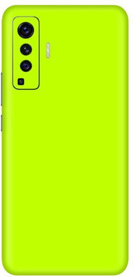 Vcare GadGets Vivo X50 Mobile Skin(Olive Green Electro)