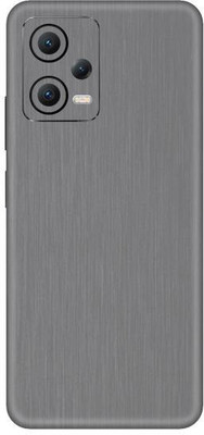 Vcare GadGets Brushed Silver Poco X5 5G Mobile Skin(Silver)