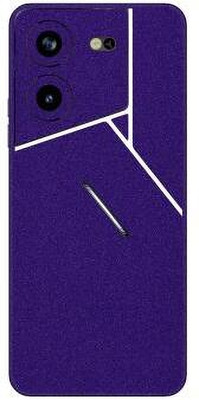 Vcare GadGets Pova 5 Pro (5G) Mobile Skin(Purple)