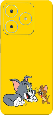 SkinoMania Realme Narzo N63 5G Mobile Skin(Tom And Jerry Multicolor Mobile Skin)