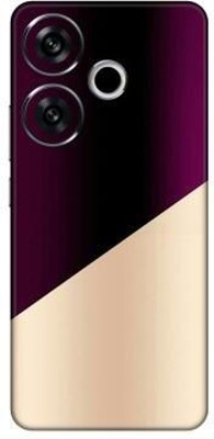 Vcare GadGets Poco F6 (5G) Mobile Skin(Purple & Rose Gold)