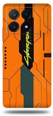 Mclaxa XIAOMI POCO X6 Pro Mobile Skin(Orange Cyberpunk)