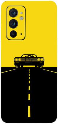 AsSkin Oneplus 9RT 5G Mobile Skin(Retro Car Back Skin With High Matte Finish)