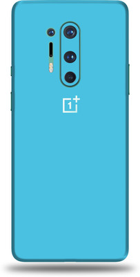 AsSkin Oneplus 8Pro Mobile Skin(Baby Blue Matte Skin With Glossy Matte Finish.)