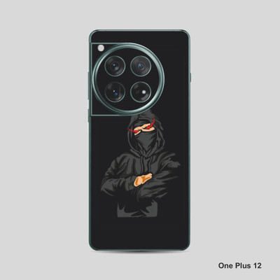 VYBE The Smart Choice One Plus 12 Horror Mobile Skin Mobile Skin(Bluish Cyan 19)