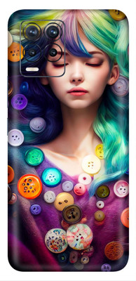 AMTHA AMTHA Realme 9 (5G) Mobile Skin(Multicolor)