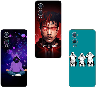 wrap craft REDMI 7(PACK OF 3)Camera&Back Protector Premium Vinyl Mobile Skin(Multicolor)