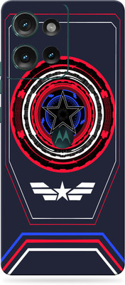 WeCre8 Skin's Motorola Edge 50 5G Mobile Skin(Captain America Star)