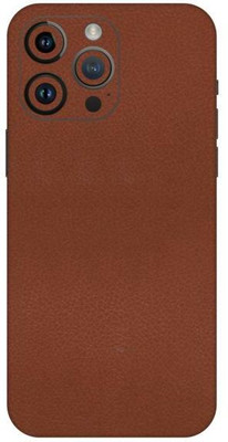 Vcare GadGets i Phone 14 Pro Max Mobile Skin(Brown)
