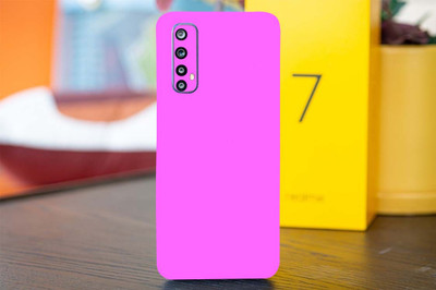 AsSkin Realme 7 Mobile Skin(Baby Pink Matte Skin With High Gloss Matte Finish)