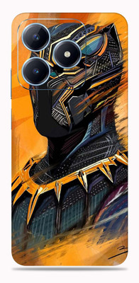 SkinoMania realme NARZO N63 Mobile Skin(Golden Panthor)