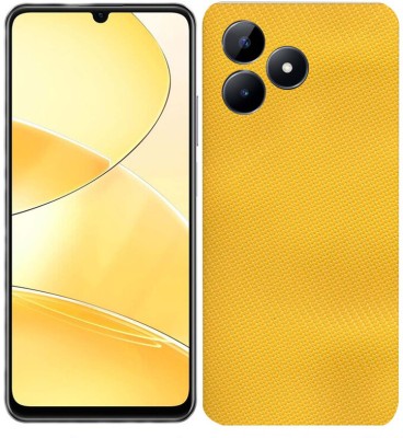 LAMHA Realme C 51 Mobile Skin(Ultra Super Yellow Skin With HiighQuality Matte Finish.)