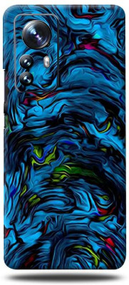 Mclaxa mi 12 lite 5g, Blue Lava For redmi 12 lite Mobile Skin(Blue Lava (Skin Sticker (Not Back Cover))