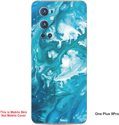 VYBE The Smart Choice One Plus 9 Pro Abstract Embossed Mobile Skin(Baltic Sea A5)