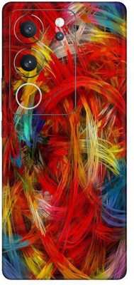 Vcare GadGets Colors Abstract Vivo V29 5G Mobile Skin(Multicolor)