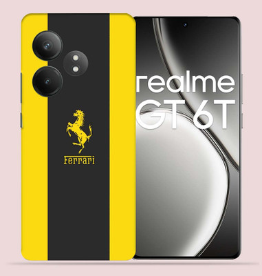 OggyBaba Realme GT 6T 5g,GT 6T 5g Mobile Skin(Ferrari)