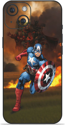 VYBE The Smart Choice iPhone 15 plus Avenger Mobile Skin(Black 194)