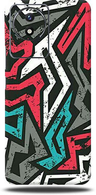 Mclaxa VIVO Y02 4G, Abstract Mad Angle For Vivo Y 02 4g, vivo y02 4g Mobile Skin(Abstract Mad Angle skin (Only Back Panel Coverage))