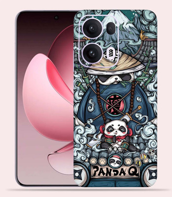 OggyBaba OggyBaba Oppo Reno 13 pro Mobile Skin(Ninja-Panda)