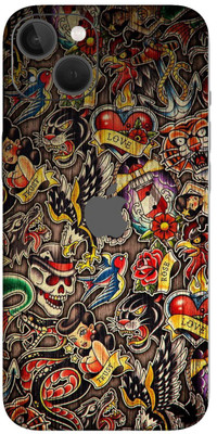 AMTHA AMTHA Apple iPhone 13 Mini Mobile Skin(Multicolor)