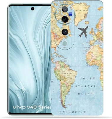 OggyBaba OggyBaba Vivo V40 Mobile Skin(Word Map)