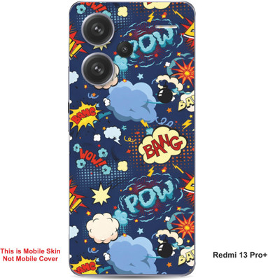 VYBE The Smart Choice Redmi 13 Pro Plus Pow Embossed Mobile Skin(Glacier Blue A1)