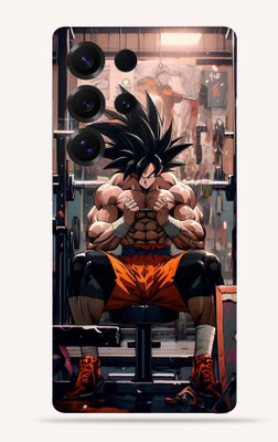 OggyBaba OggyBaba Samsung Galaxy S25 ultra Mobile Skin(Gym with Goku)