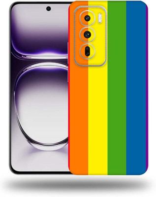 Mclaxa Oppo Reno 12 Pro 5g Mobile Skin(straight Rainbow Lines)