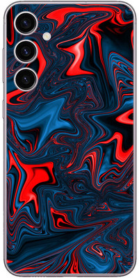 FCS Samsung Galaxy A54 5G Printed Back skin Mobile Skin(Red Motion)